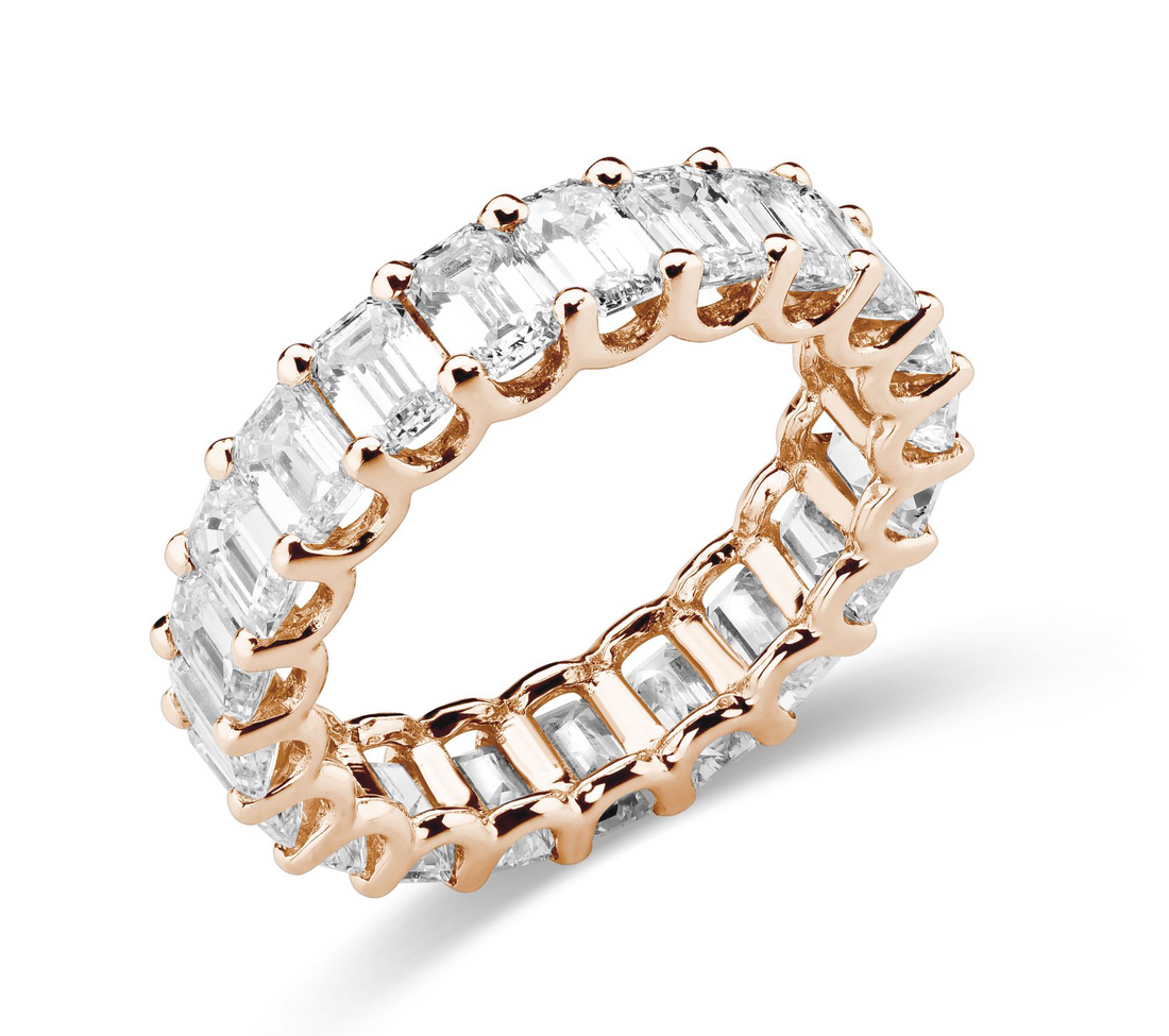 EMERALD ETERNITY BAND