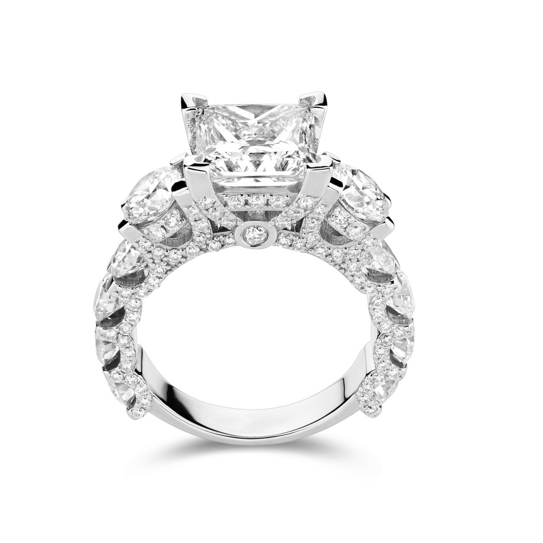 Princess cut 3.5ct ring