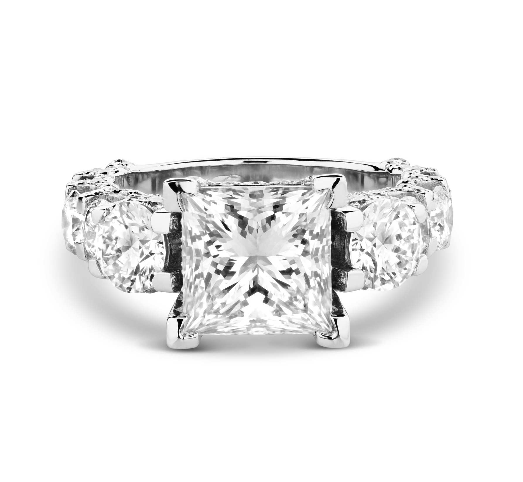 Princess cut 3.5ct ring