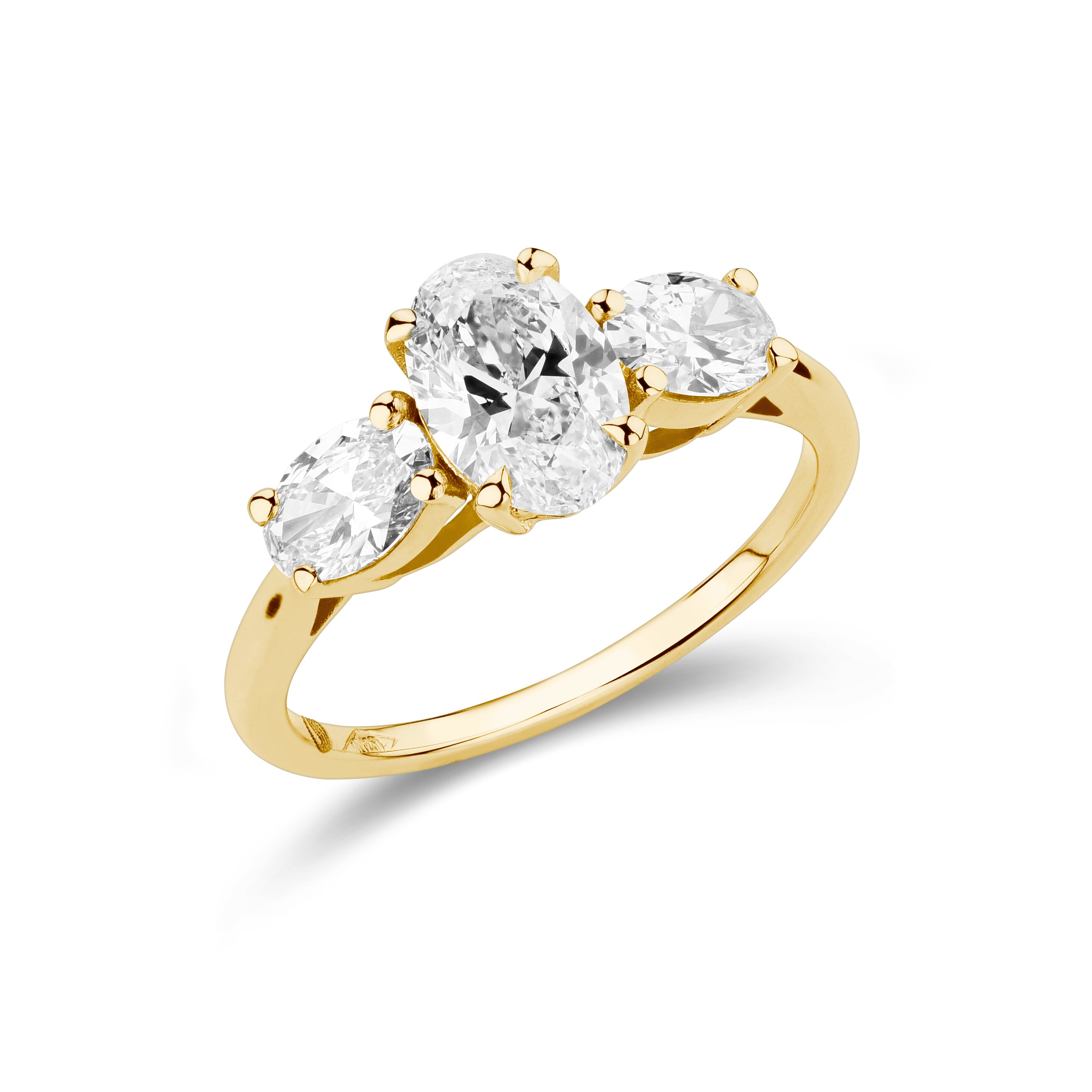 Oval Cut Diamond Ring 