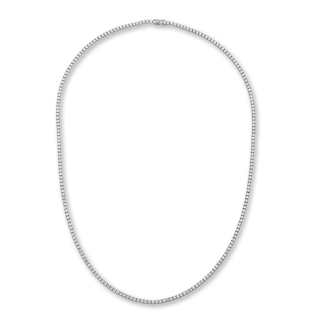 Tennis diamond necklace