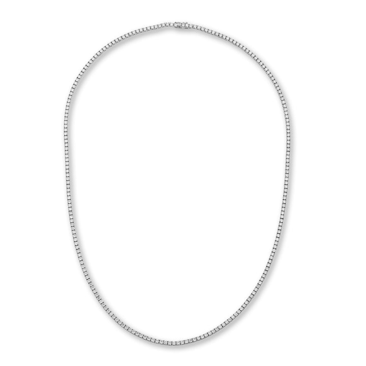 Tennis diamond necklace