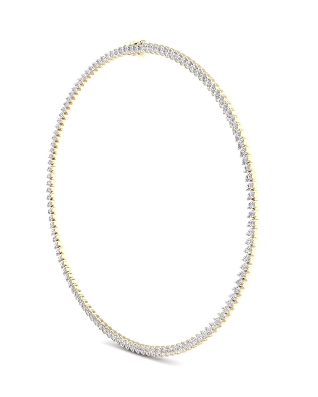 CLASSIC TENNIS MARQUISE NECKLACE