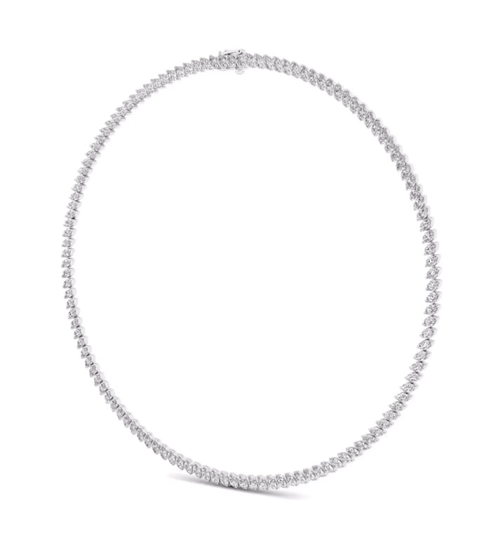 CLASSIC TENNIS MARQUISE NECKLACE